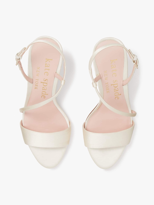 White Kate Spade Sparkle And Shine Women's Sandals | 09537-WRPH