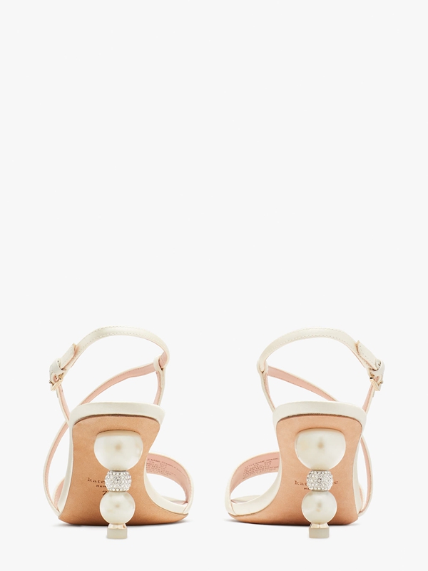 White Kate Spade Sparkle And Shine Women's Sandals | 09537-WRPH