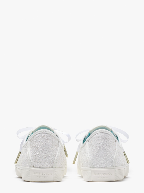 White Kate Spade Trista Women's Sneakers | 02837-RKSY