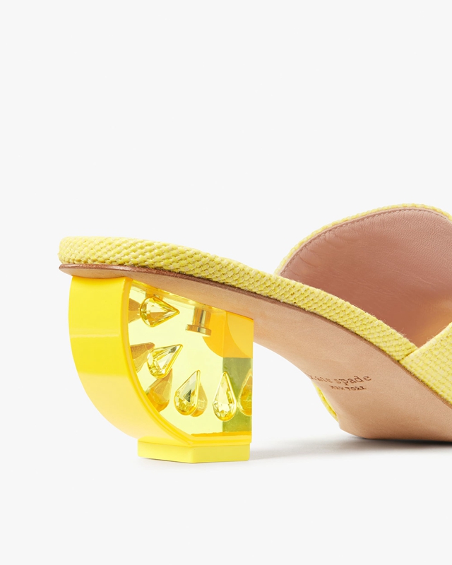 Yellow Kate Spade Citrus Women's Sandals | 86914-ALZK