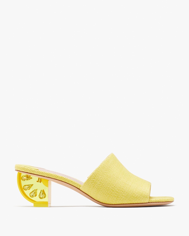 Yellow Kate Spade Citrus Women\'s Sandals | 86914-ALZK