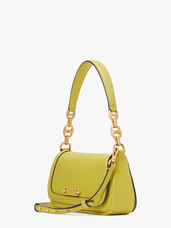 Yellow Kate Spade Gramercy Small Flap Women's Shoulder Bags | 23508-SLWX