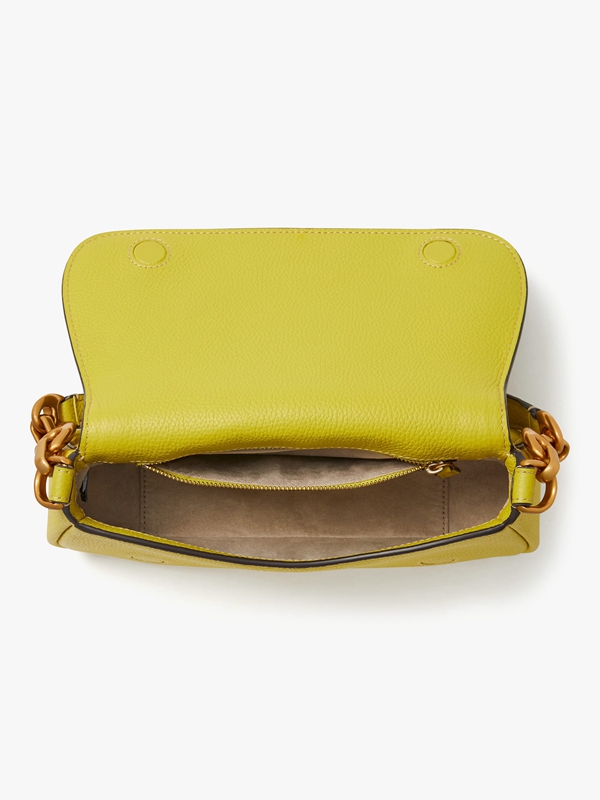 Yellow Kate Spade Gramercy Small Flap Women's Shoulder Bags | 23508-SLWX