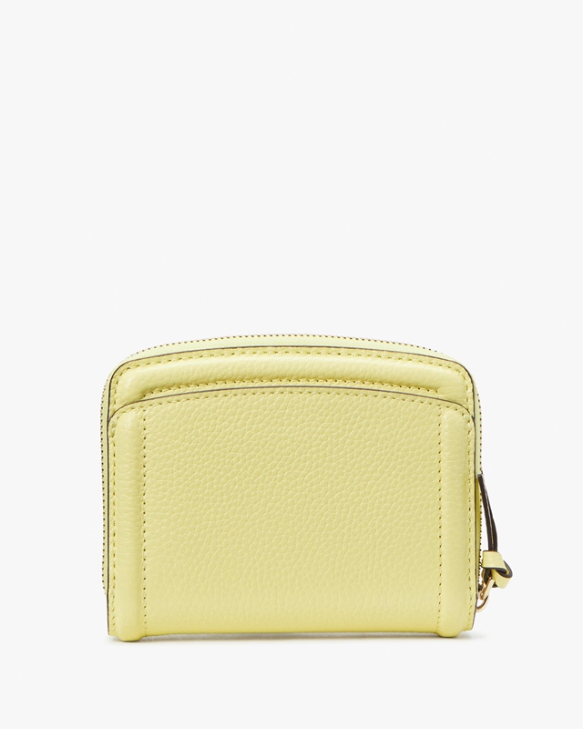 Yellow Kate Spade Knott Small Compact Women's Wallets | 13286-JWPA