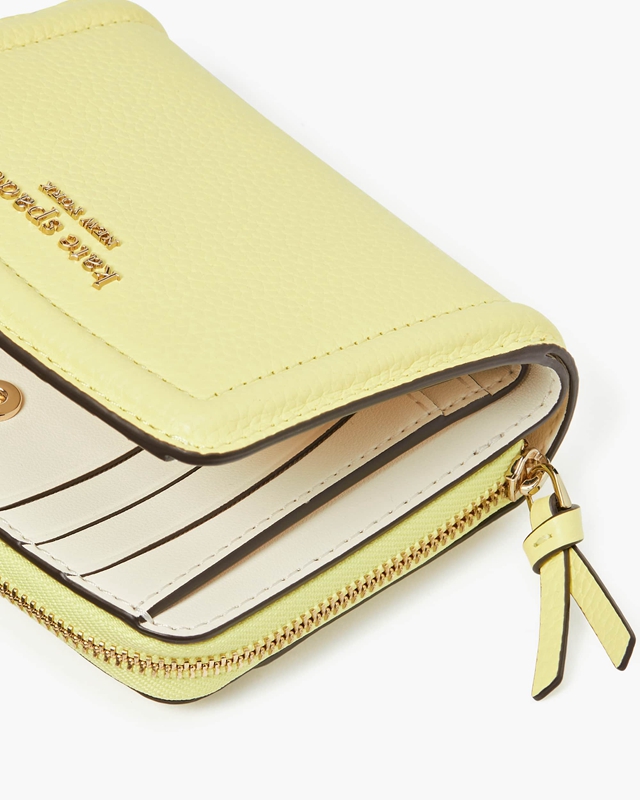 Yellow Kate Spade Knott Small Compact Women's Wallets | 13286-JWPA