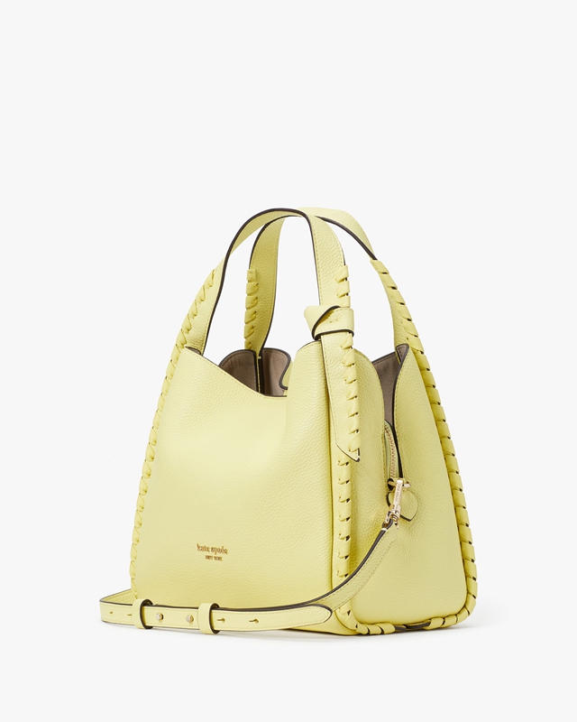 Yellow Kate Spade Knott Whipstitched Medium Women's Crossbody Bags | 49613-WFOT